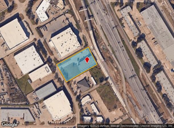  1305 N Interstate 35E, Carrollton, TX Parcel Map