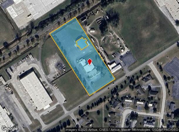 4550 Fostoria Ave, Findlay, OH Parcel Map