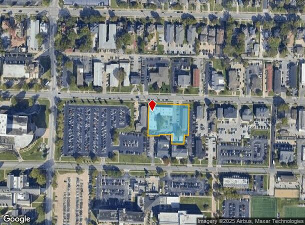 1010 E Elm St, Springfield, MO Parcel Map