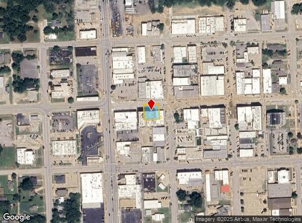  16 E Dewey Ave, Sapulpa, OK Parcel Map