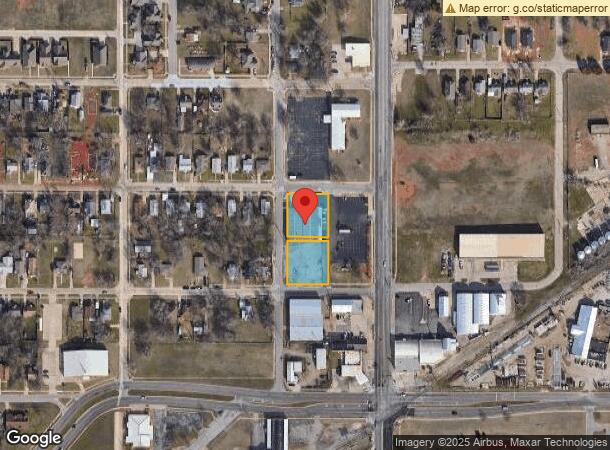  1149 N Martin Luther King Ave, Oklahoma City, OK Parcel Map