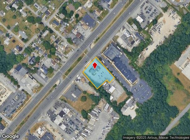  168 S Dupont Hwy, New Castle, DE Parcel Map