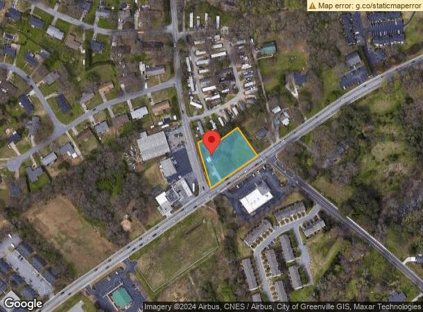  227 E Butler Rd, Mauldin, SC Parcel Map