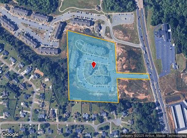 1131 S Houston Lake Rd, Warner Robins, GA Parcel Map