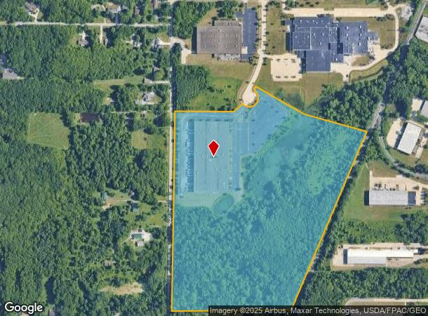  23221 Morgan Ct, Strongsville, OH Parcel Map