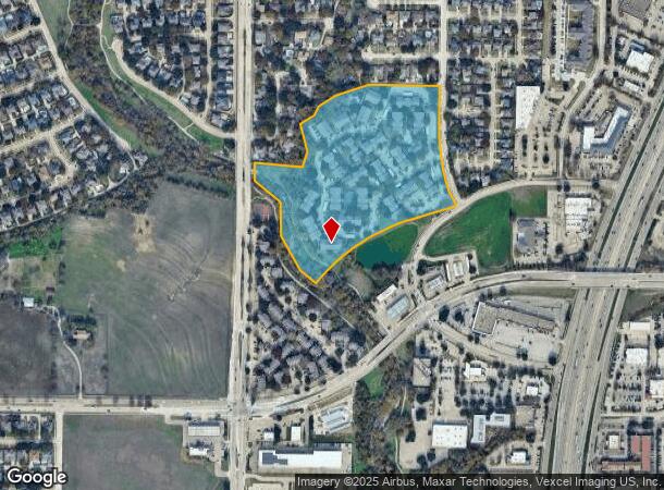 2301 Pebble Vale Dr, Plano, TX Parcel Map