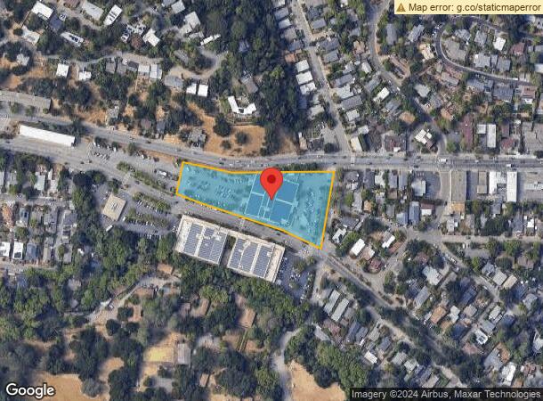  720 Center Blvd, Fairfax, CA Parcel Map