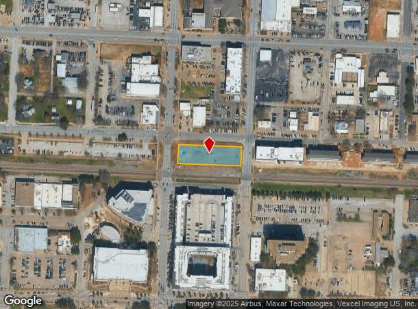  151 N Center St, Arlington, TX Parcel Map