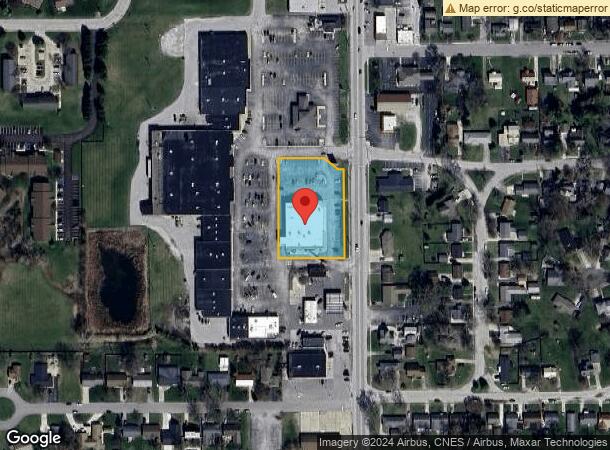  550 S College Ave, Rensselaer, IN Parcel Map