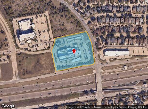 1401 E Trinity Mills Rd, Carrollton, TX Parcel Map