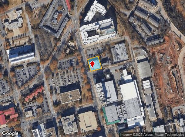  510 N Thomas St, Athens, GA Parcel Map
