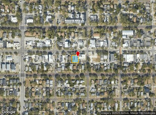  2620 Central Ave, Saint Petersburg, FL Parcel Map