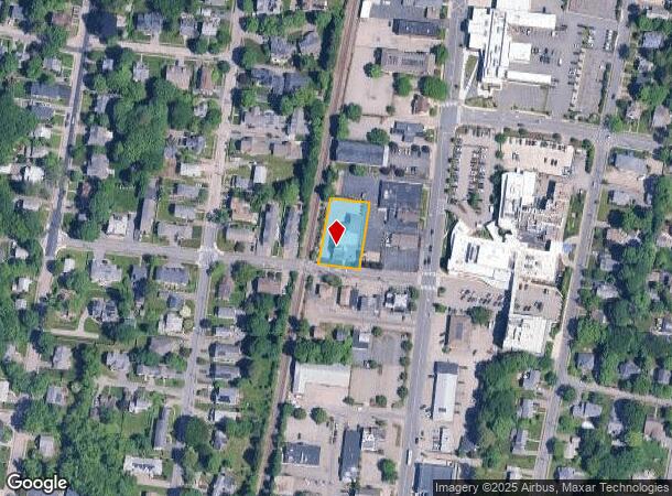  15 Oak St, Needham, MA Parcel Map