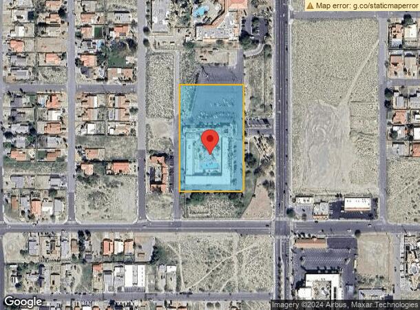  10805 Palm Dr, Desert Hot Springs, CA Parcel Map