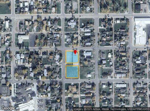  520 2Nd St W, Hardin, MT Parcel Map