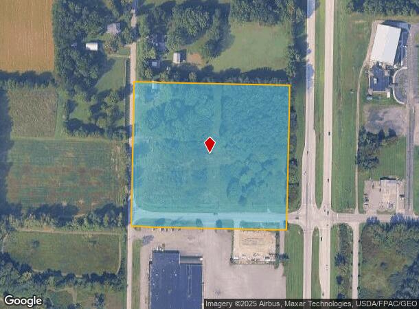  584 Center Rd, Conneaut, OH Parcel Map