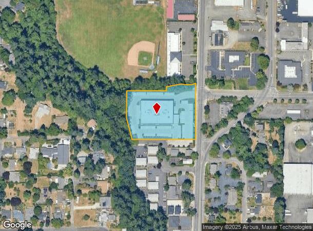 2525 12Th St Se, Salem, OR Parcel Map