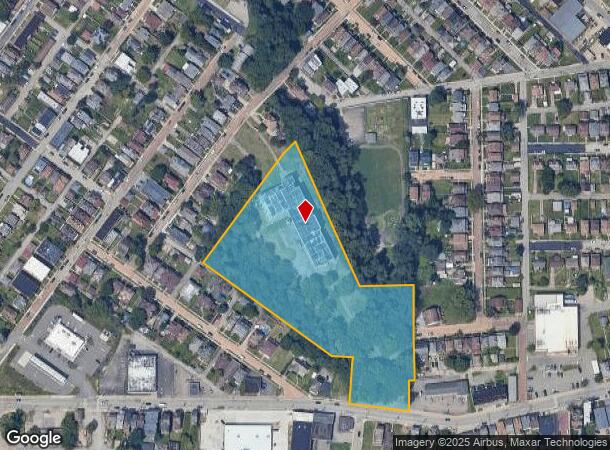 1127 Wayne Ave, Mc Kees Rocks, PA Parcel Map