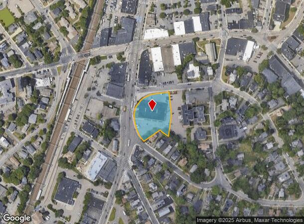  1286 Hyde Park Ave, Hyde Park, MA Parcel Map