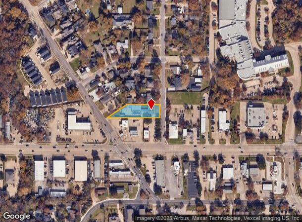 205 N Lucas Dr, Grapevine, TX Parcel Map