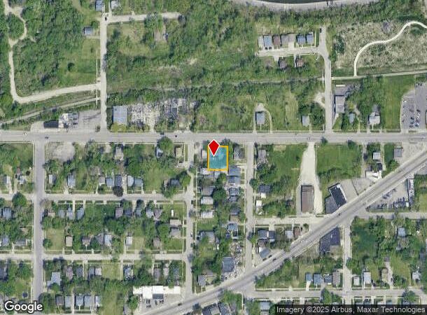  2107 W Court St, Flint, MI Parcel Map