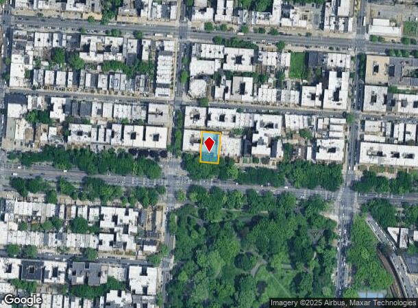  1225 Eastern Pky, Brooklyn, NY Parcel Map