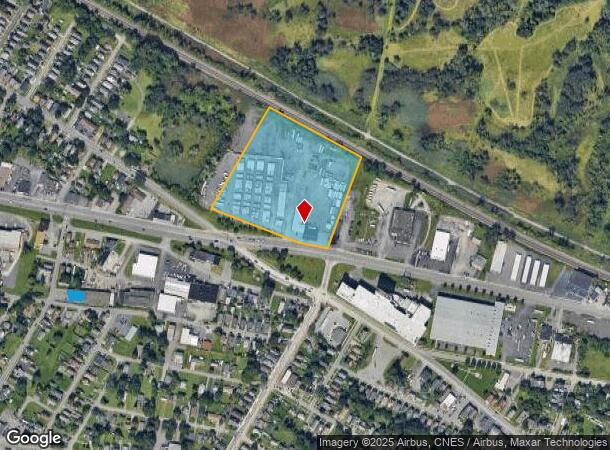  2222 Oriskany St W, Utica, NY Parcel Map