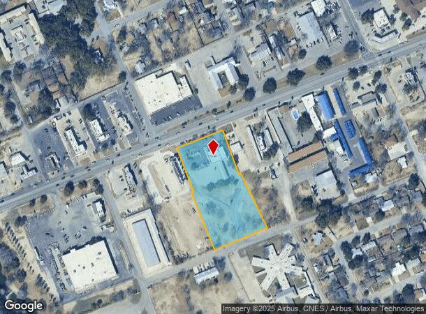  605 E Main St, Uvalde, TX Parcel Map