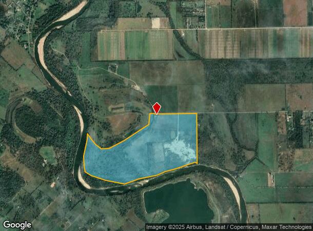 37541 County Line Rd, Brookshire, TX Parcel Map