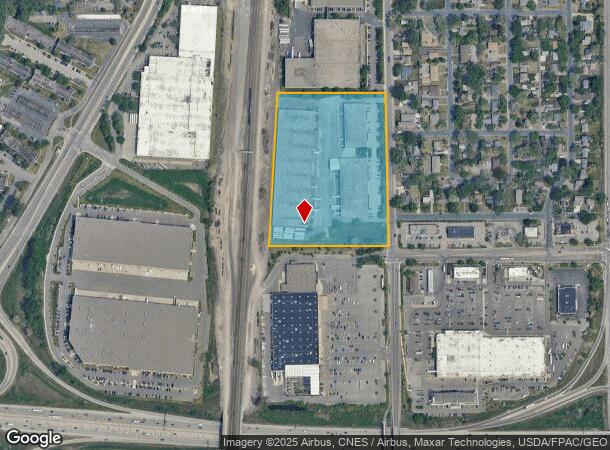  5730 Main St Ne, Minneapolis, MN Parcel Map