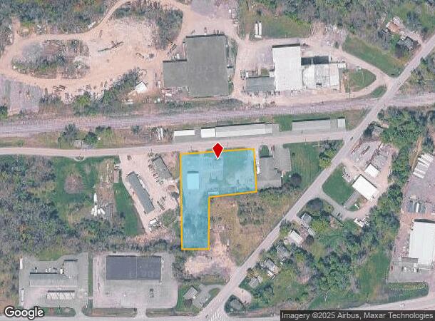 2066 Railroad Ave, Ontario, NY Parcel Map