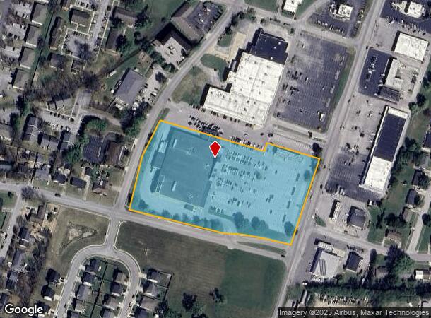 995 S Main St, Nicholasville, KY Parcel Map