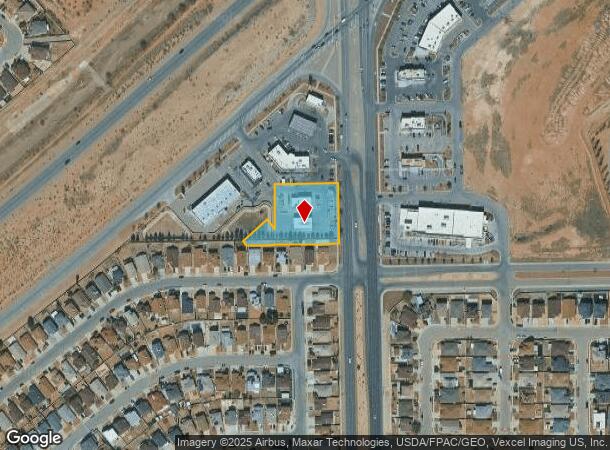 11388 Gateway Blvd N, El Paso, TX Parcel Map
