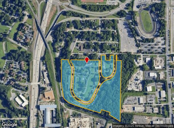 1528 Bruce St, Winston Salem, NC Parcel Map