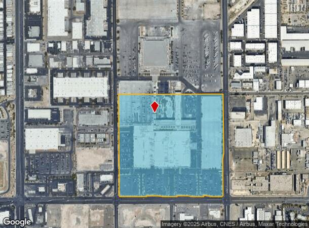  4500 W Tropicana Ave, Las Vegas, NV Parcel Map