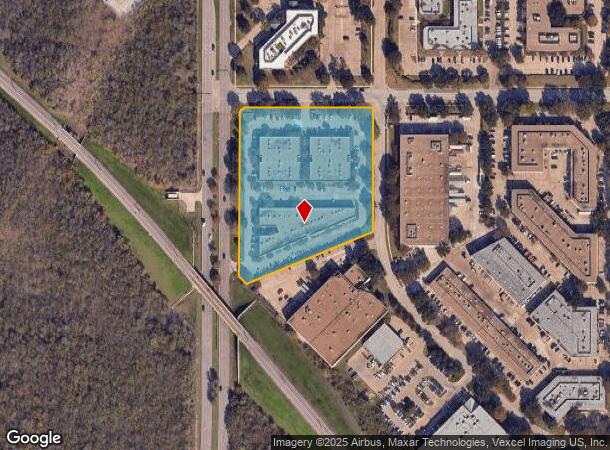  6210 N Belt Line Rd, Irving, TX Parcel Map