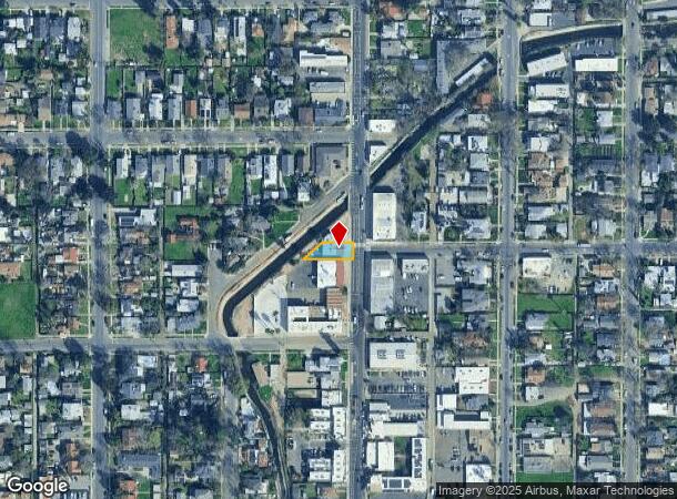 743 N Fulton St, Fresno, CA Parcel Map