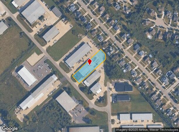 51514 Industrial Dr, New Baltimore, MI Parcel Map