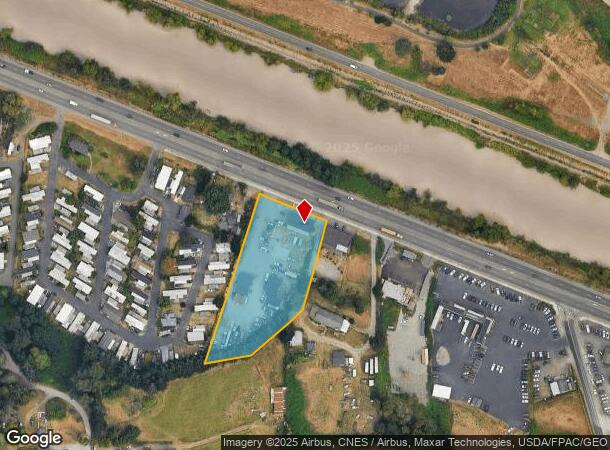  7220 River Rd E, Puyallup, WA Parcel Map