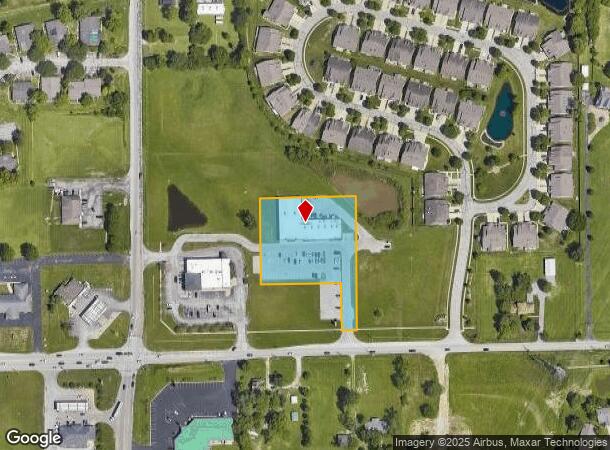  6120 E Thompson Rd, Indianapolis, IN Parcel Map