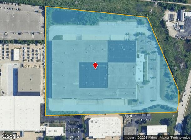  250 W Gary Ave, Carol Stream, IL Parcel Map