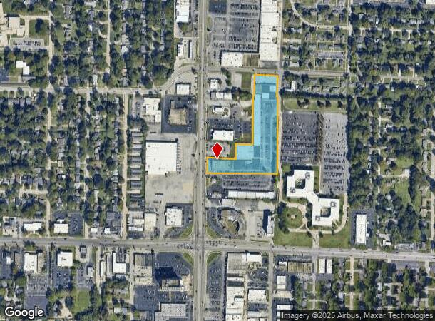  1718 S Glenstone Ave, Springfield, MO Parcel Map
