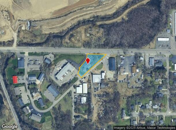  550 E Cork St, Kalamazoo, MI Parcel Map