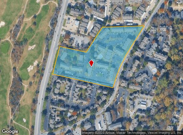  2713 N Collins St, Arlington, TX Parcel Map