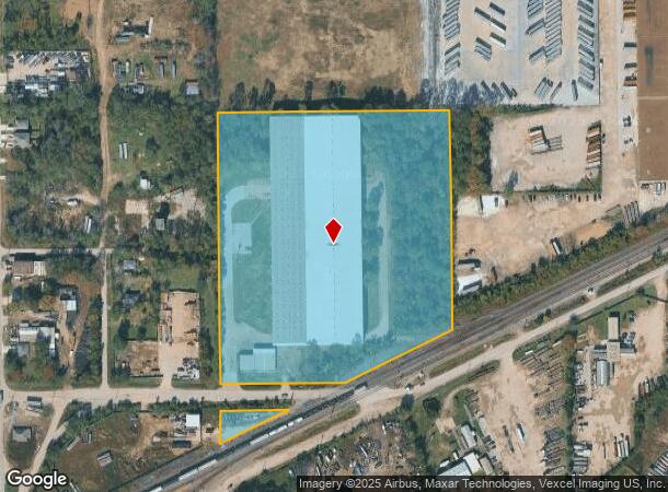 8807 Liberty Rd, Houston, TX Parcel Map