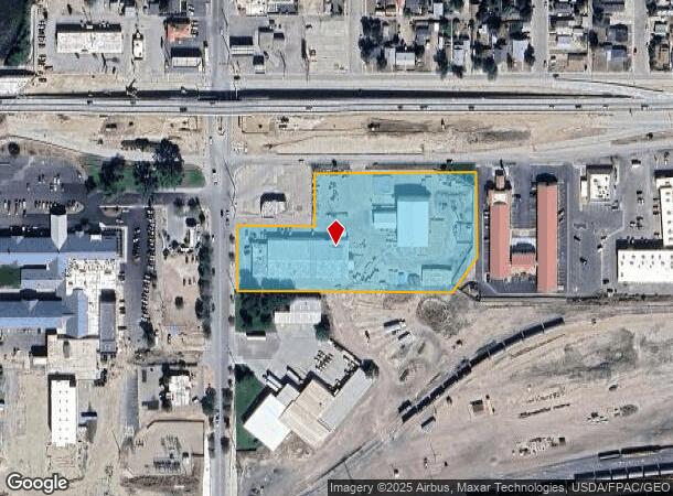  555 N Center St, Casper, WY Parcel Map