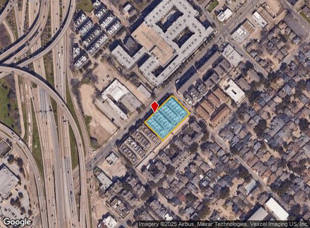  3100 Ross Ave, Dallas, TX Parcel Map