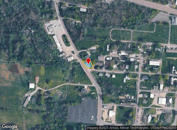 296 N College Ave, Rio Grande, OH Parcel Map
