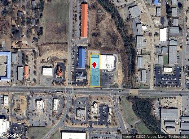  1120 E Oak St, Conway, AR Parcel Map