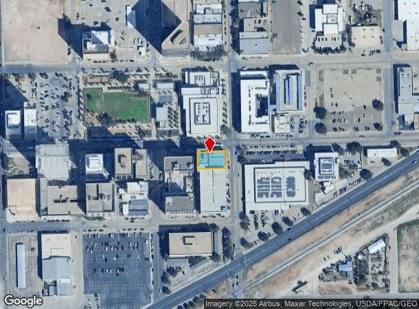  100 N Main St, Midland, TX Parcel Map